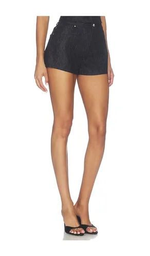 Lace Denim Short in . - size 0 (also in 10, 2, 4, 6, 8) - fleur du mal - Modalova