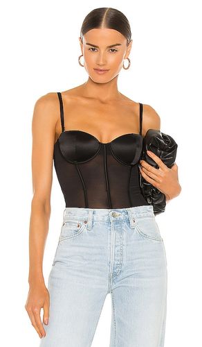 Silk and Mesh Bodysuit in . - size L (also in S, XS) - fleur du mal - Modalova