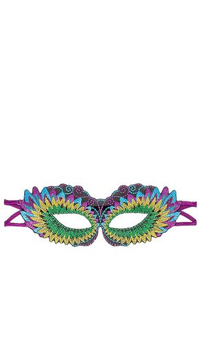 Carnival Embroidery Eye Mask in Purple - fleur du mal - Modalova