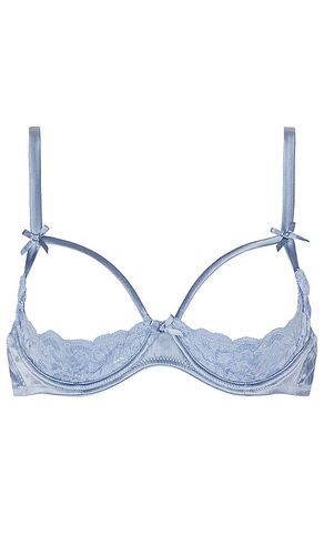 Charlotte Peekaboo Bra in Baby Blue. - size 32B (also in 32C, 32D, 34B, 34C, 34D, 36B, 36C, 36D) - fleur du mal - Modalova