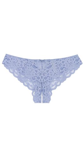 Charlotte Crotchless Panty in Baby Blue. - size 1 (also in 3, 4) - fleur du mal - Modalova