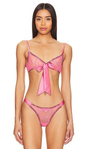 Untie Me Demi Bra in Pink. - size 34B (also in 36B) - fleur du mal - Modalova