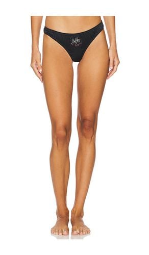 Al Dente High Leg Silk Thong in . - size 1 (also in 2, 3, 4) - fleur du mal - Modalova