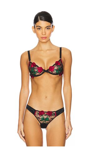 Bleeding Rose Embroidery Demi Bra in . - size 32B (also in 32C, 32D, 34B, 34C, 34D, 36B, 36C, 36D) - fleur du mal - Modalova