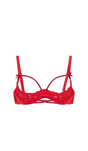 Charlotte Peekaboo Bra in Red. - size 32B (also in 36B, 36C) - fleur du mal - Modalova