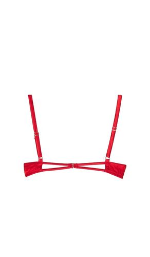 Charlotte Peekaboo Bra in Red. - size 32C (also in 36D) - fleur du mal - Modalova