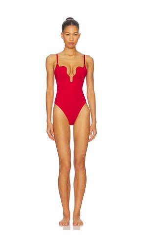 Seduce U-Plunge Bodysuit in Red. - size M (also in S, XL) - fleur du mal - Modalova