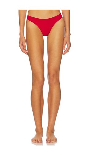 Le Stretch Micro Thong in Red. - size 4 (also in 5) - fleur du mal - Modalova