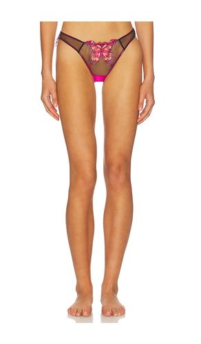 Butterfly Embroidery Cheeky in Pink. - size 2 (also in 3, 4) - fleur du mal - Modalova
