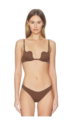 Seduce U-Plunge Bra in Brown. - size 34C (also in 34D) - fleur du mal - Modalova