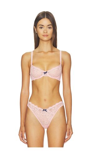 Bianca Lace Balconette Bra in Pink. - size 34D (also in 36C, 36DD) - fleur du mal - Modalova