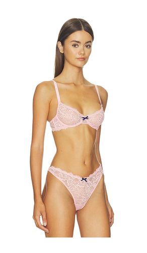 Bianca Lace Balconette Bra in Pink. - size 32C (also in 34D, 36C, 36DD) - fleur du mal - Modalova