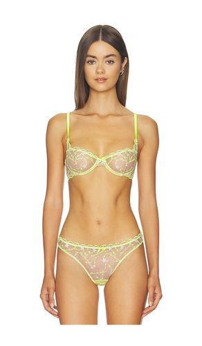 Etoile Embroidered Balconette Bra in Yellow. - size 34B (also in 34C, 36C, 36D, 36DD) - fleur du mal - Modalova