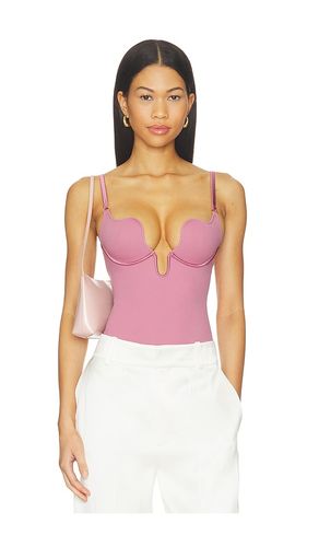 Le Stretch Micro Seduce U-plunge Bodysuit in Rose. - size L (also in M, S, XS) - fleur du mal - Modalova