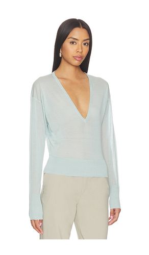 Sheer Knit V-neck Sweater in . Size M. Also in S - fleur du mal - Modalova