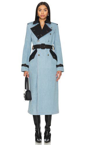 Denim Trench in Blue. - size 4 (also in 8) - fleur du mal - Modalova