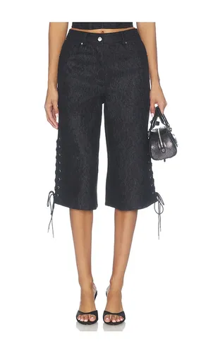 JEANS-CULOTTE MIT SPITZE in . Größe 0. Also in 2, 6 - fleur du mal - Modalova