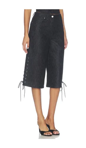 JEANS-CULOTTE MIT SPITZE in . Größe 0. Also in 2, 6 - fleur du mal - Modalova