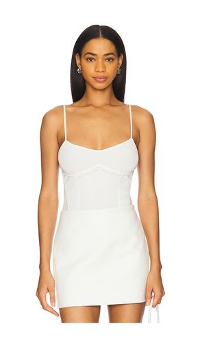 Knit Underbust Cami Bodysuit in . Size M, S, XS - fleur du mal - Modalova