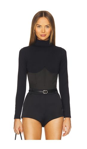 Mock Neck Bodysuit in . - size M (also in S, XS) - fleur du mal - Modalova