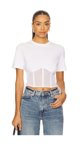 Sabrina Corset T-Shirt in . Size L. Also in M, S, XS - fleur du mal - Modalova