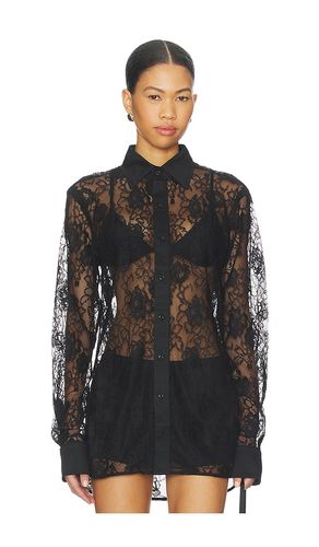 Juliet Lace Button Down in . Size S. Also in M, L - fleur du mal - Modalova
