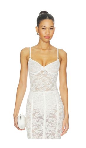 Le Stretch Lace Bodysuit in . Size S. Also in L - fleur du mal - Modalova