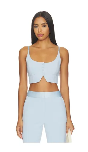 Tuxedo Crop Vest in . Size M. Also in S, XS - fleur du mal - Modalova