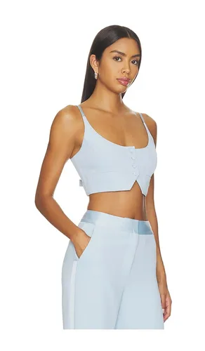 Tuxedo Crop Vest in . Size M. Also in S, XS - fleur du mal - Modalova