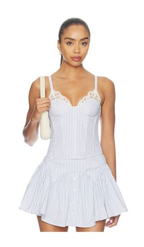 EAST HAMPTON POPLIN CORSET in . Größe L. Also in M, S, XL, XS - fleur du mal - Modalova