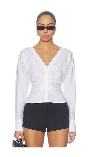 Ruched Poplin Shirt in . Taglia L. Also in M, S, XS - fleur du mal - Modalova