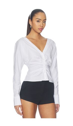 Ruched Poplin Shirt in . Taglia L. Also in M, S, XS - fleur du mal - Modalova
