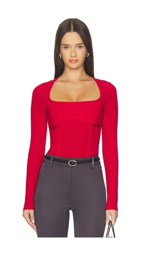 Organic Cotton Scoop Neck Long Sleeve Bodysuit in . Größe L. Also in M, S, XL, XS - fleur du mal - Modalova