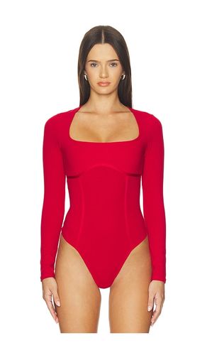 Organic Cotton Scoop Neck Long Sleeve Bodysuit in . Größe L. Also in M, S, XL, XS - fleur du mal - Modalova