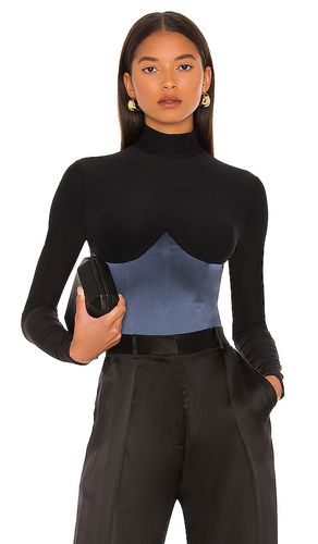 Mock Neck Long Sleeve Bodysuit in . - size L (also in M, S, XS) - fleur du mal - Modalova