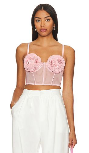 Rose Cup Bustier in Pink. - size L (also in M) - fleur du mal - Modalova