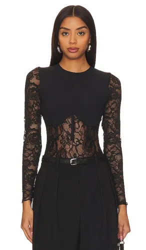 Boned Bodysuit in . - size S (also in XS, M, L, XL) - fleur du mal - Modalova