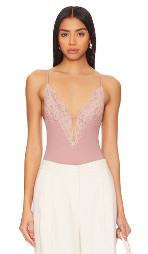 Charlotte Bodysuit in Mauve. - size L (also in M, S, XS) - fleur du mal - Modalova