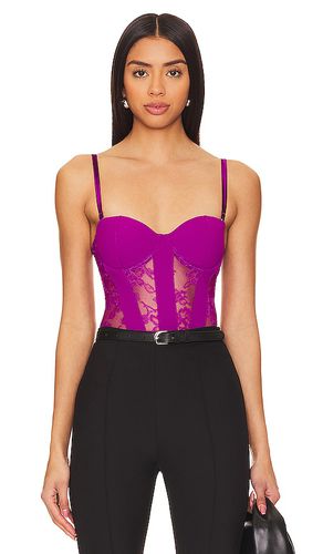 Cupped Bodysuit in Purple. - size M (also in S, XS) - fleur du mal - Modalova