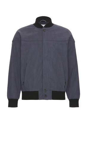 Suede Bomber Jacket in Blue. - size L (also in M, S) - FORMER - Modalova