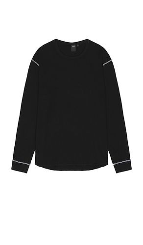 AG Waffle Long Sleeve T-Shirt in . - size L (also in M, S, XL/1X) - FORMER - Modalova