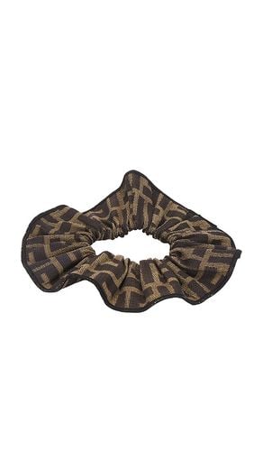 Fendi Zucca Scrunchie in - FWRD Renew - Modalova