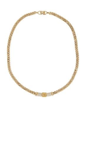 Dior Rhinestone Bar Necklace in - FWRD Renew - Modalova