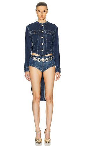 Louis Vuitton Denim Tail Jacket in . Taglia - FWRD Renew - Modalova