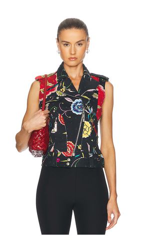 Dior John Galliano Floral Moto Vest in . Size - FWRD Renew - Modalova