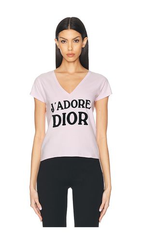 Camiseta dior en color talla 36 en - Pink. Talla 36 (también en ) - FWRD Renew - Modalova