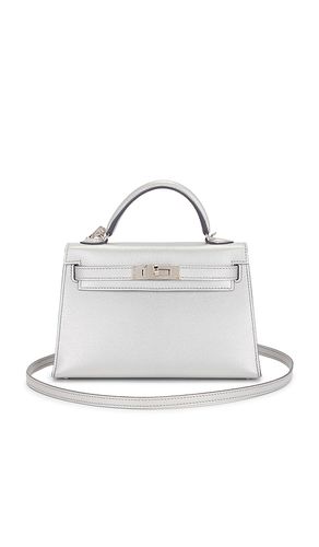 Hermes Chevre Kelly 20 Handbag in Grey - FWRD Renew - Modalova