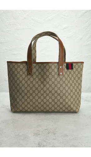 FWRD Renew Gucci Tote Bag in Brown - FWRD Renew - Modalova