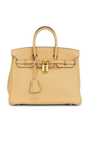 Hermes Veau Swift Birkin 25 Handbag in Peach - FWRD Renew - Modalova