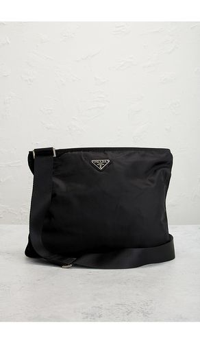 Prada Tessuto Flat Messenger Bag in - FWRD Renew - Modalova